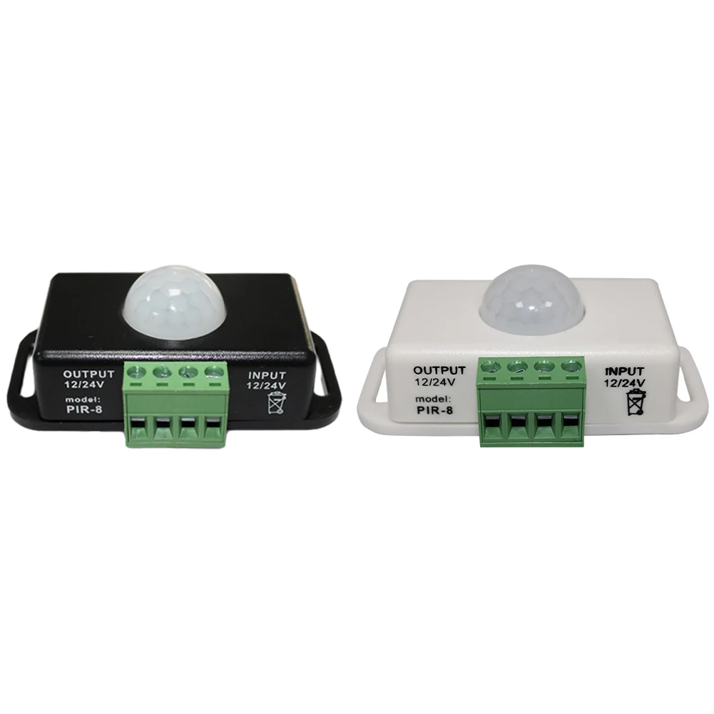 DC 12V/24V Body Infrared Sensor LED Motion Sensor Switch Body Infrared Sensing Controller Motion Detector for LED Strips/Bulbs
DC 12V/24V Body Infrared Sensor LED Motion Sensor Switch Body Infrared Sensing Controller Motion Detector for LED Strips/Bulbs