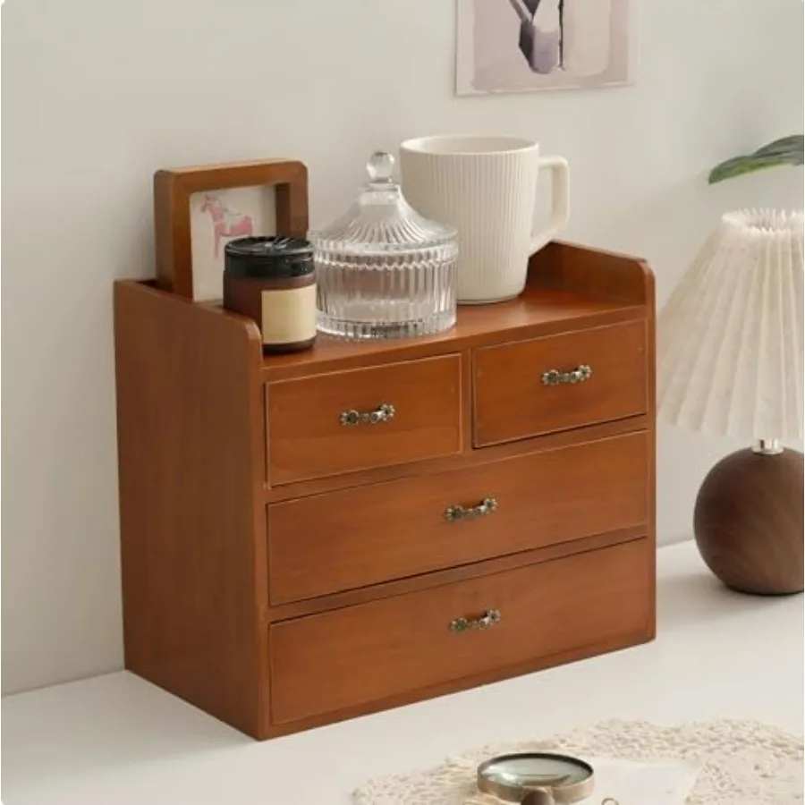 Xiaoyez Desk drawer organizer wooden desk organizer desktop organizer with drawers countertop drawers 4 drawer storage organize
Xiaoyez Desk drawer organizer wooden desk organizer desktop organizer with drawers countertop drawers 4 drawer storage organize
