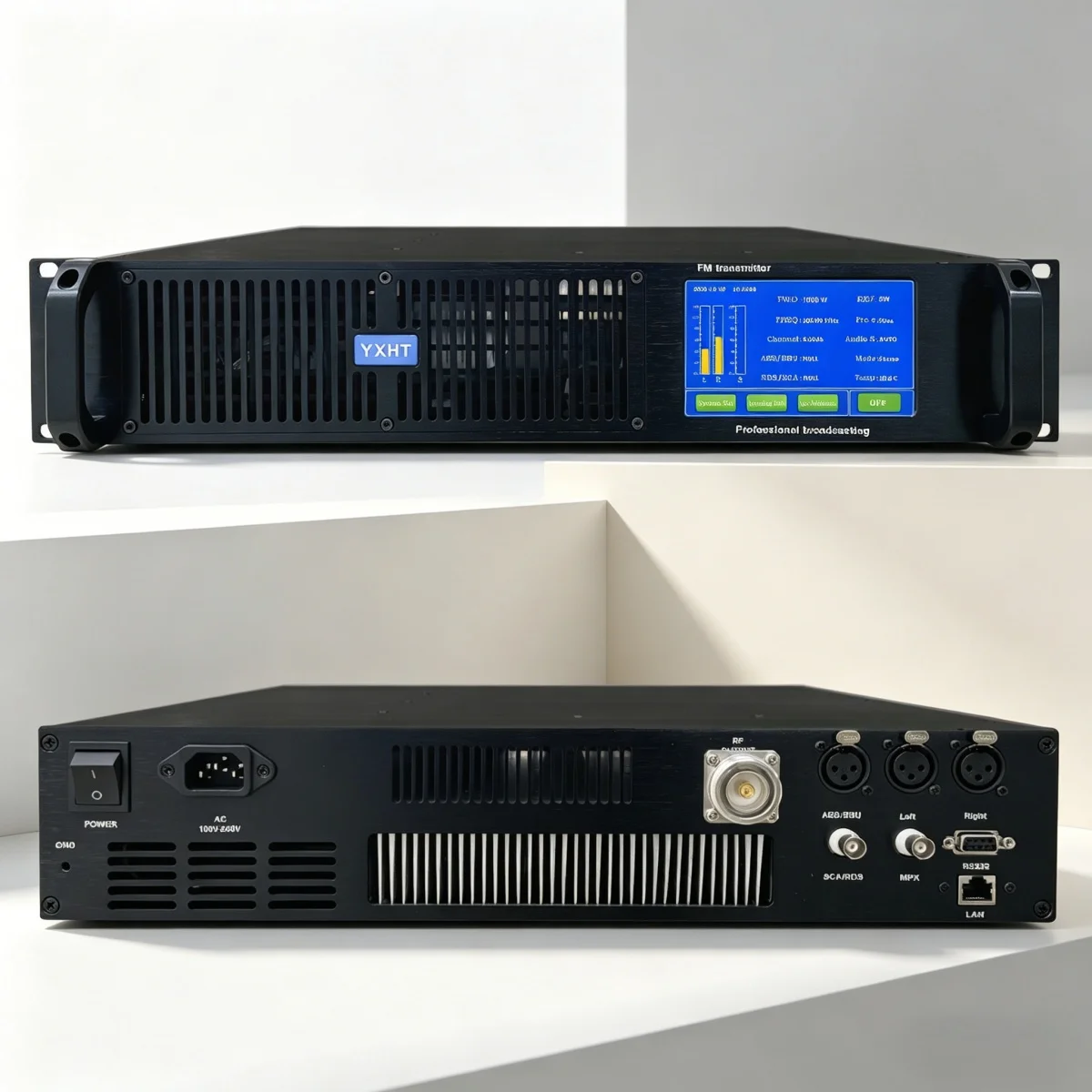 HQ- Professional YXHT-2, 650W FM Transmitter RDS/SCA Input For Campus & Scenic Spot Broadcast
HQ- Professional YXHT-2, 650W FM Transmitter RDS/SCA Input For Campus & Scenic Spot Broadcast