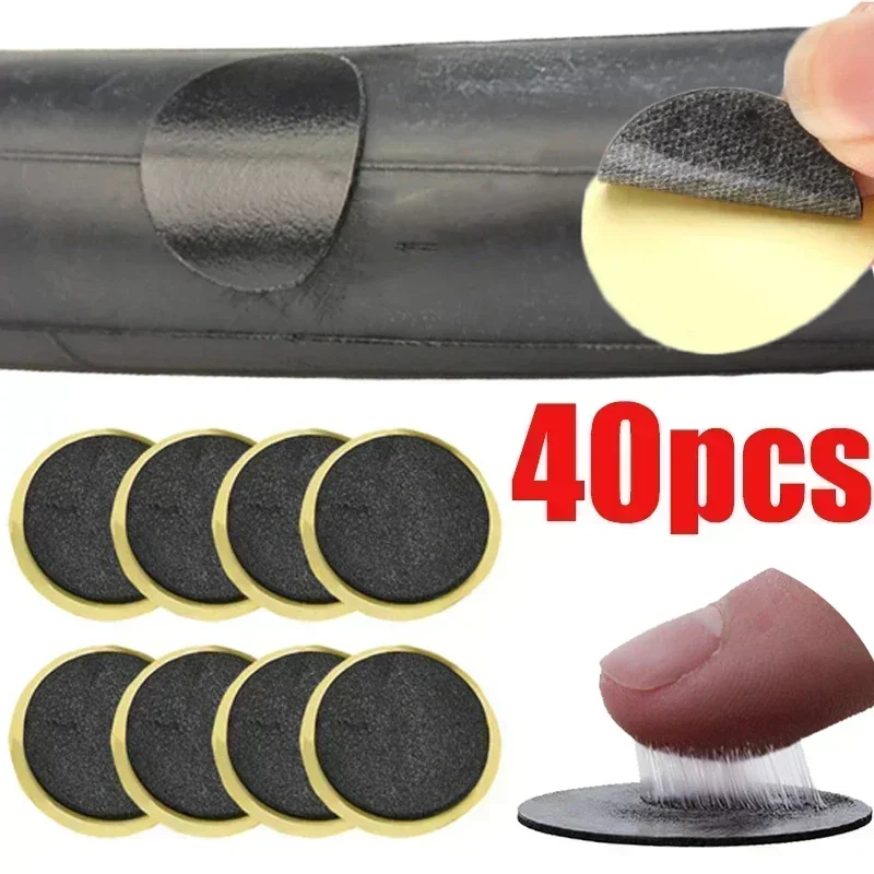 20-40pcs Bicycle Tyre Patch Adhesive-free Adhesive Quick Repair Tool Adhesive-free Strong Tyre Patch Black Round Bike Parts
20-40pcs Bicycle Tyre Patch Adhesive-free Adhesive Quick Repair Tool Adhesive-free Strong Tyre Patch Black Round Bike Parts