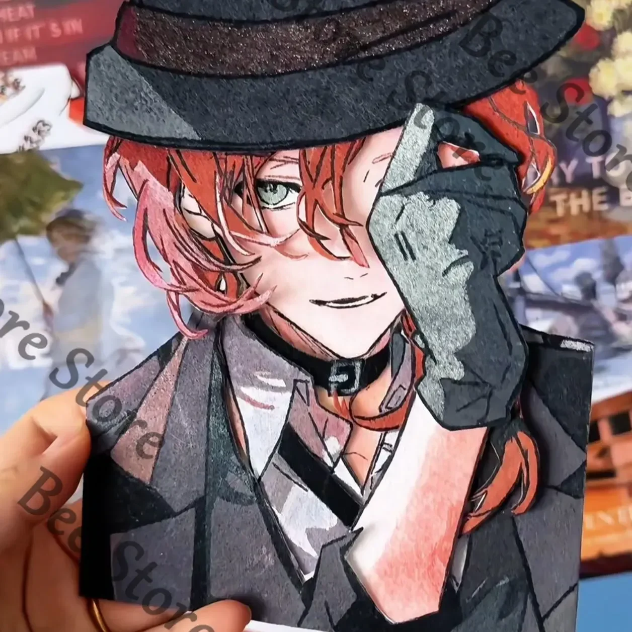 Anime Bungo Stray Dogs Dazai Osamu Non Woven Pendant Cosplay Keychain Cartoon Cute High Aesthetic Value Ornament Exquisite Gift
Anime Bungo Stray Dogs Dazai Osamu Non Woven Pendant Cosplay Keychain Cartoon Cute High Aesthetic Value Ornament Exquisite Gift
