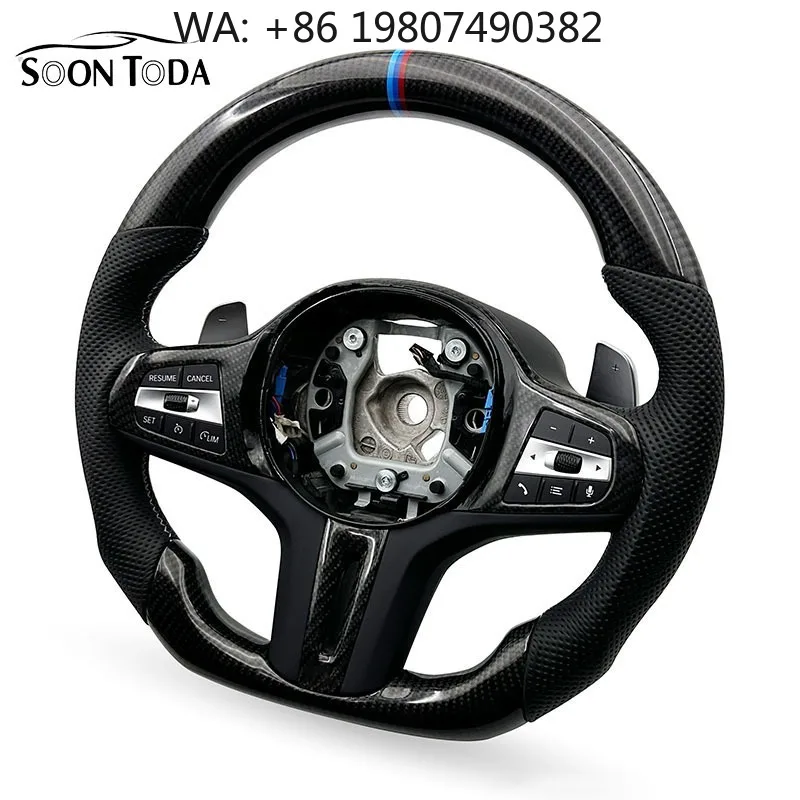 Multi-spec Carbon Fiber Sport Steering Wheel Premium Leather Wrap Custom Refit Replacement For Mid-size Flagship European Luxury
Multi-spec Carbon Fiber Sport Steering Wheel Premium Leather Wrap Custom Refit Replacement For Mid-size Flagship European Luxury