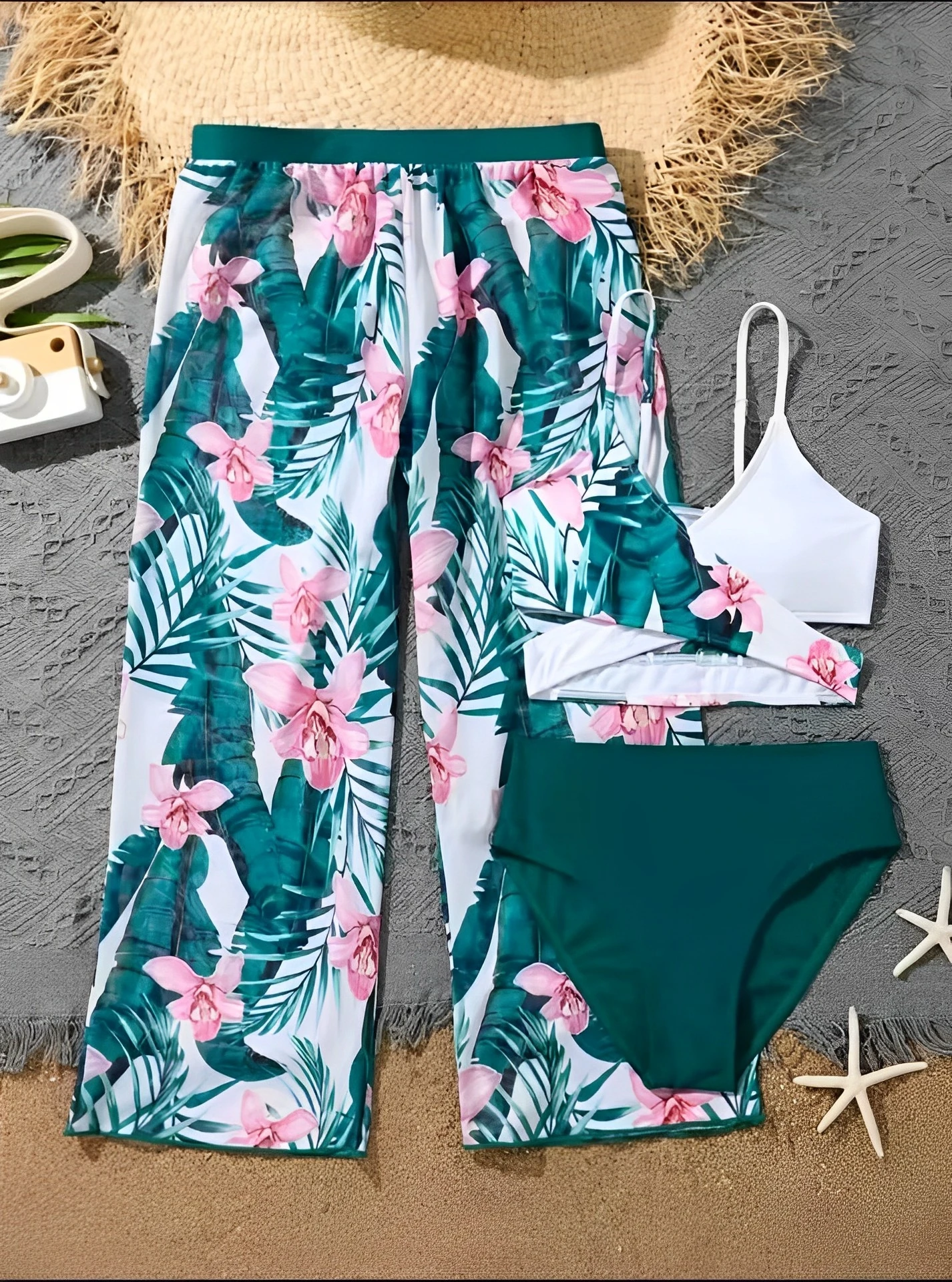 3 Pieces Bikinis 2025 Girls Swimsuit With Pants Kids Swimwear Female Bathers Bathing Swimming Swim Suit Beachwear
3 Pieces Bikinis 2025 Girls Swimsuit With Pants Kids Swimwear Female Bathers Bathing Swimming Swim Suit Beachwear