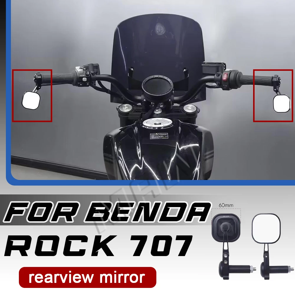 CNC Square HD Side Mirrors for Benda Rock 707 Original Handlebar Rearview Mirror Kit
CNC Square HD Side Mirrors for Benda Rock 707 Original Handlebar Rearview Mirror Kit