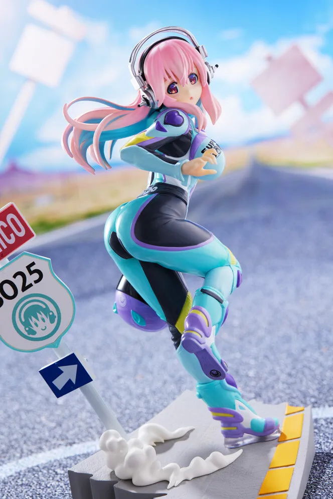 Judai Original Furyu Tenitol Super Sonico Rider Suit PVC Action Figure Model Doll Toys
Judai Original Furyu Tenitol Super Sonico Rider Suit PVC Action Figure Model Doll Toys