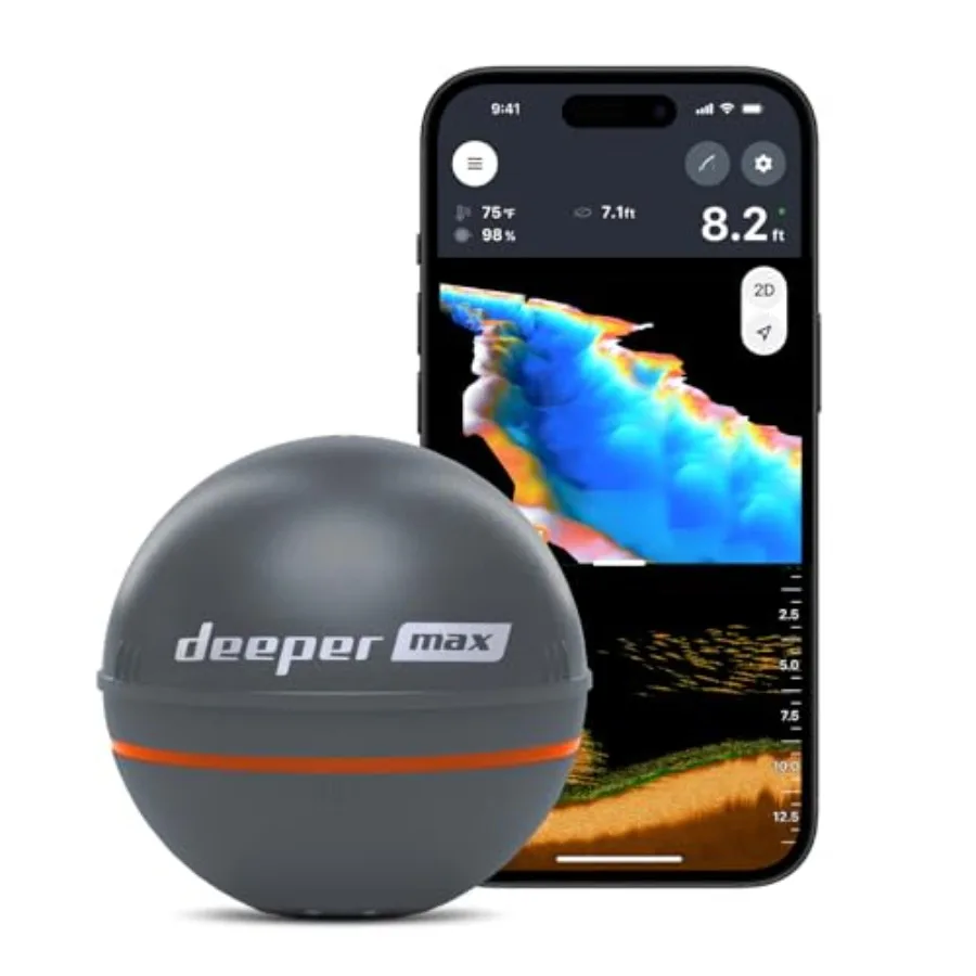 Портативный эхолот Chirp с 3D-картами глубины для рыбалки с лодки, с берега и на льду, с GPS-функцией, простой в использовании, с бесплатным приложением, прочный
Портативный эхолот Chirp с 3D-картами глубины для рыбалки с лодки, с берега и на льду, с GPS-функцией, простой в использовании, с бесплатным приложением, прочный