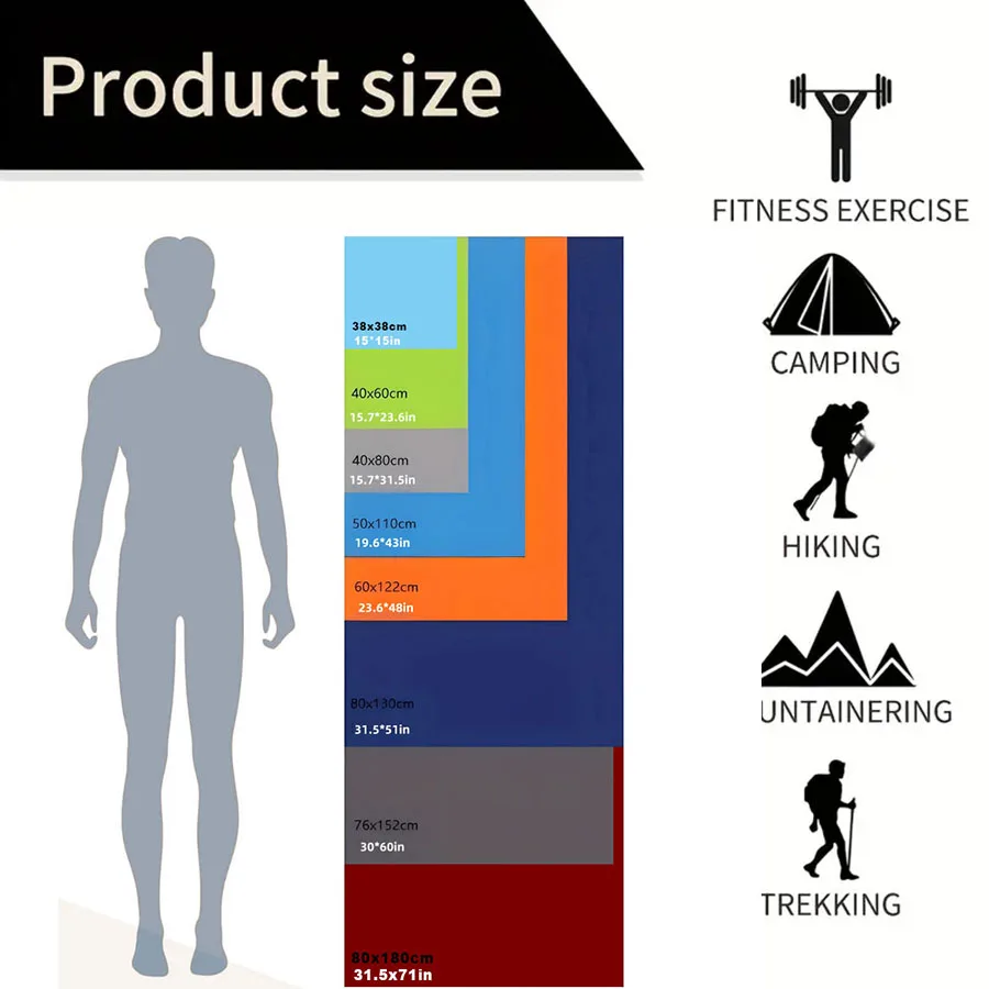New Microfiber Towel Sports Quick Dry Super Absorbent Camping Towel Ultra Soft Lightweight Gym Swimming Yoga Beach Towel
New Microfiber Towel Sports Quick Dry Super Absorbent Camping Towel Ultra Soft Lightweight Gym Swimming Yoga Beach Towel