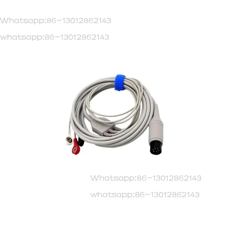 Original 6-pin 3-cable ECG lead wire cable EA6131B AHA
Original 6-pin 3-cable ECG lead wire cable EA6131B AHA