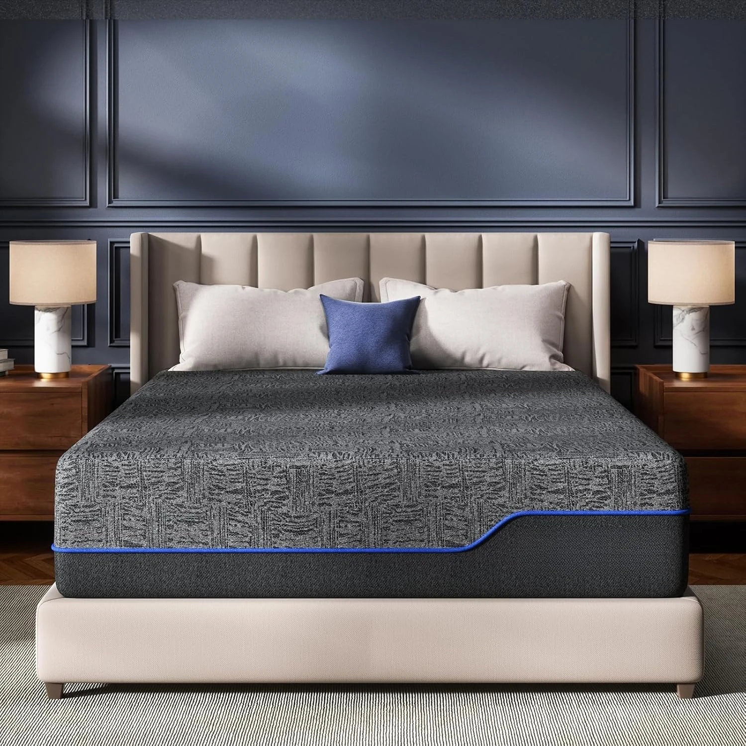 12 Inch Queen Memory Foam Mattress, Cooling Gel & Bamboo Charcoal Infused Bed, Fiberglass-Free, Mattress in a Box
12 Inch Queen Memory Foam Mattress, Cooling Gel & Bamboo Charcoal Infused Bed, Fiberglass-Free, Mattress in a Box