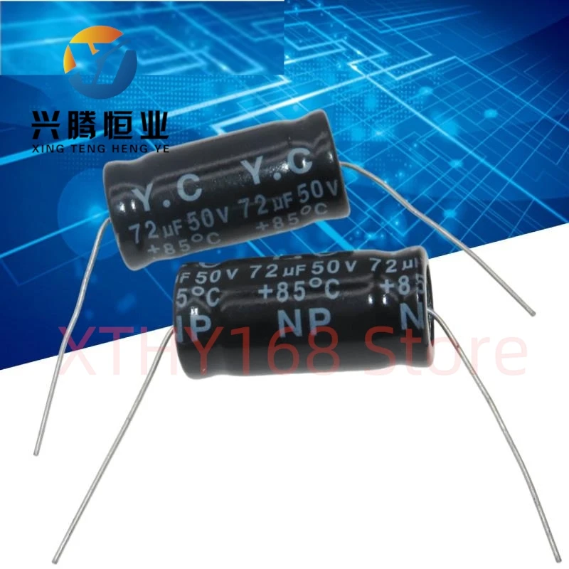 5PCS 72uf 50v YC horizontal axial non-polar audio frequency divider capacitor 50v 72uf 16X33mm
5PCS 72uf 50v YC horizontal axial non-polar audio frequency divider capacitor 50v 72uf 16X33mm