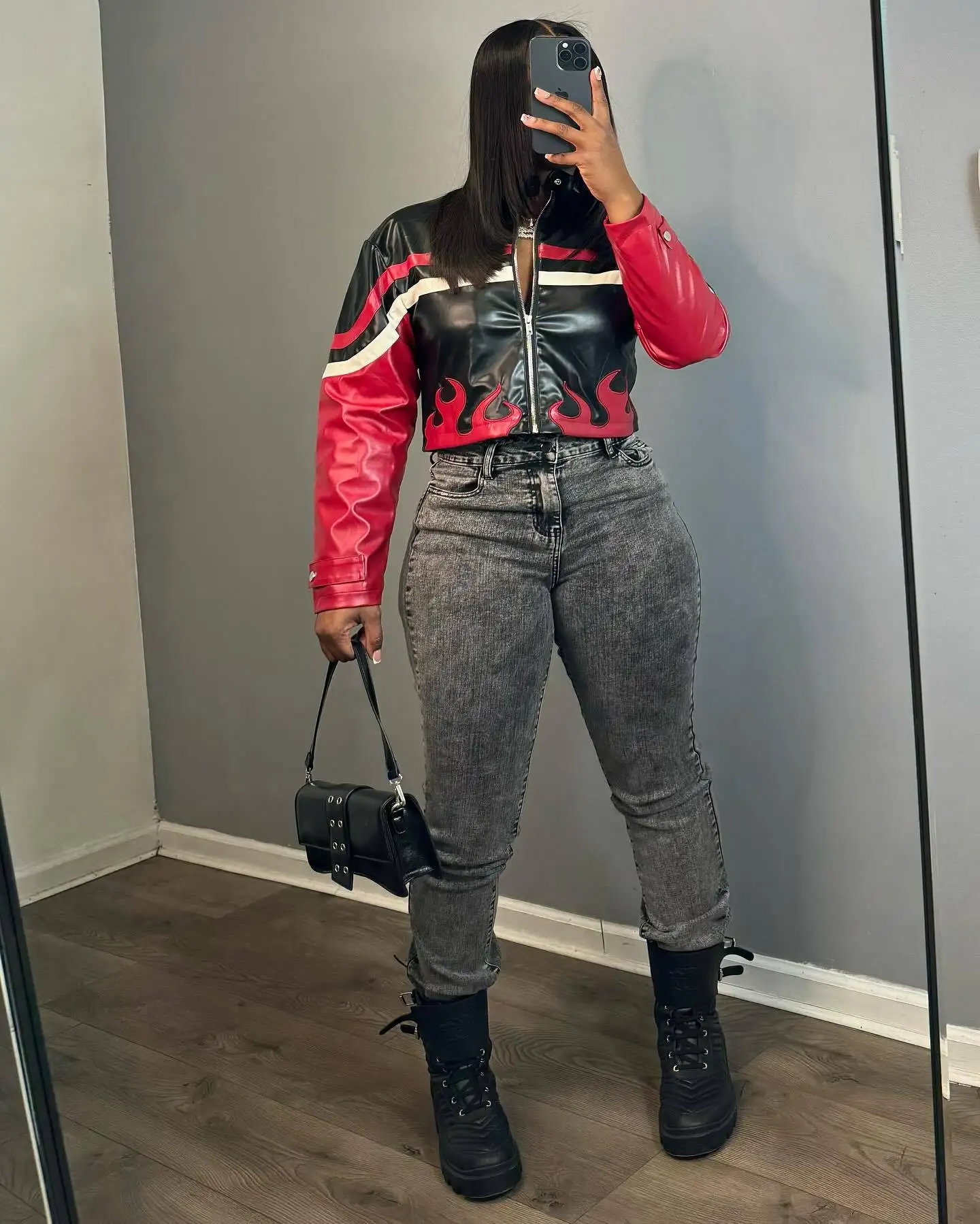 female printed baseball uniform short jacket coat Women Outwear Leather PU Long Sleeve Zipper Jacket Streetwear Motorcycle Suit
female printed baseball uniform short jacket coat Women Outwear Leather PU Long Sleeve Zipper Jacket Streetwear Motorcycle Suit