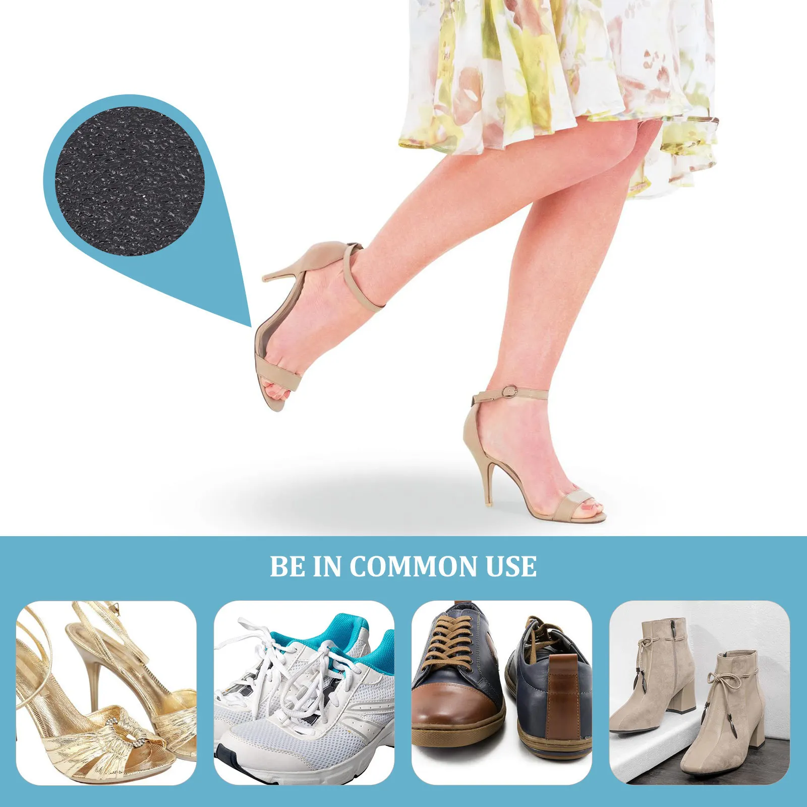 3Pairs Non-Slip Shoe Wear-Resistant Sole Pads for High Heels Flat Shoes Shoe Protectors Sneakers Accessories 
3Pairs Non-Slip Shoe Wear-Resistant Sole Pads for High Heels Flat Shoes Shoe Protectors Sneakers Accessories