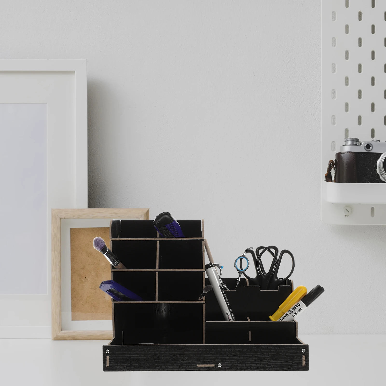 Stationery Pen Holder Box Student Desktop Accessories Large Wooden Drawers Organizer with
Stationery Pen Holder Box Student Desktop Accessories Large Wooden Drawers Organizer with