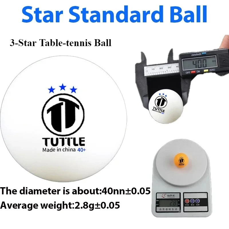 TUTTLE 3Star Мячи для пинг-понга со швом 40+ Новый материал АБС-пластик 2,8 г Профессиональный тренировочный мяч для настольного тенниса 50/100 шт. Белый
TUTTLE 3Star Мячи для пинг-понга со швом 40+ Новый материал АБС-пластик 2,8 г Профессиональный тренировочный мяч для настольного тенниса 50/100 шт. Белый