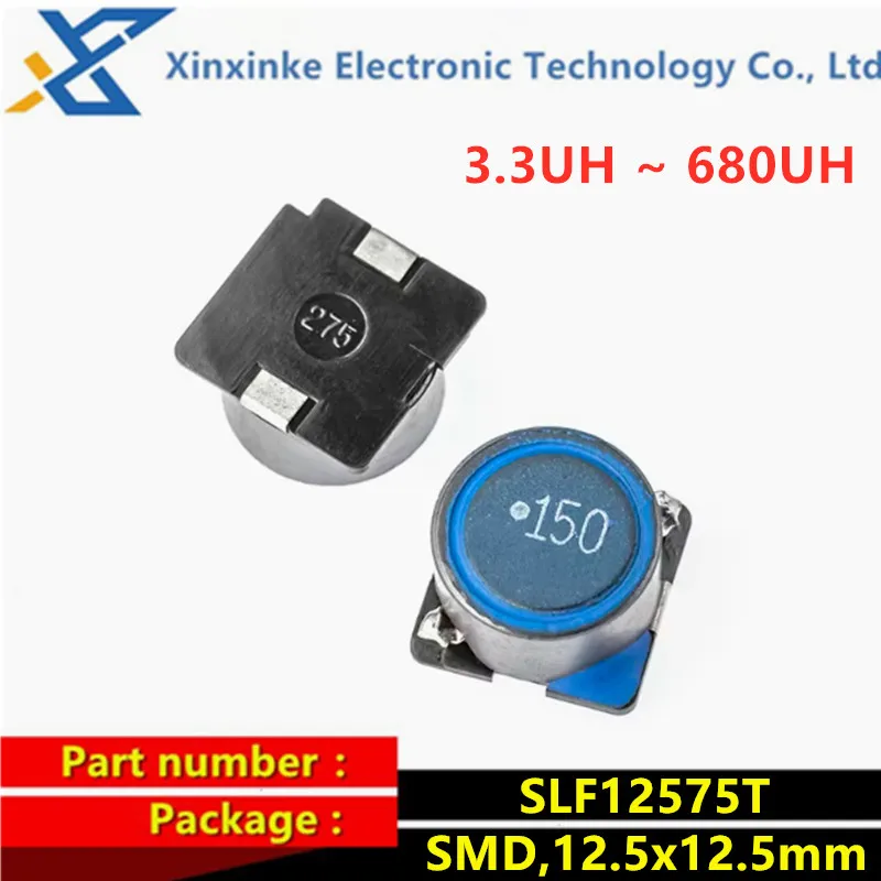 10PCS SLF12575T-101M/220M/330M/470MR SMD Shielded Inductor 4.7/6.8/10/15/22/33/47/68UH 100UH 150UH 680UH
10PCS SLF12575T-101M/220M/330M/470MR SMD Shielded Inductor 4.7/6.8/10/15/22/33/47/68UH 100UH 150UH 680UH