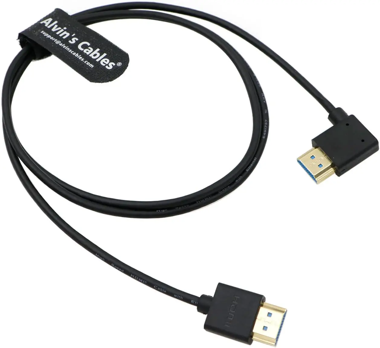 Alvin's Cables Ultra HD 8K HDMI 2.1 Cable Straight HDMI to Right Angle HDMI High Speed for Atomos Ninja V Monitor, Z CAM E2, Son
Alvin's Cables Ultra HD 8K HDMI 2.1 Cable Straight HDMI to Right Angle HDMI High Speed for Atomos Ninja V Monitor, Z CAM E2, Son