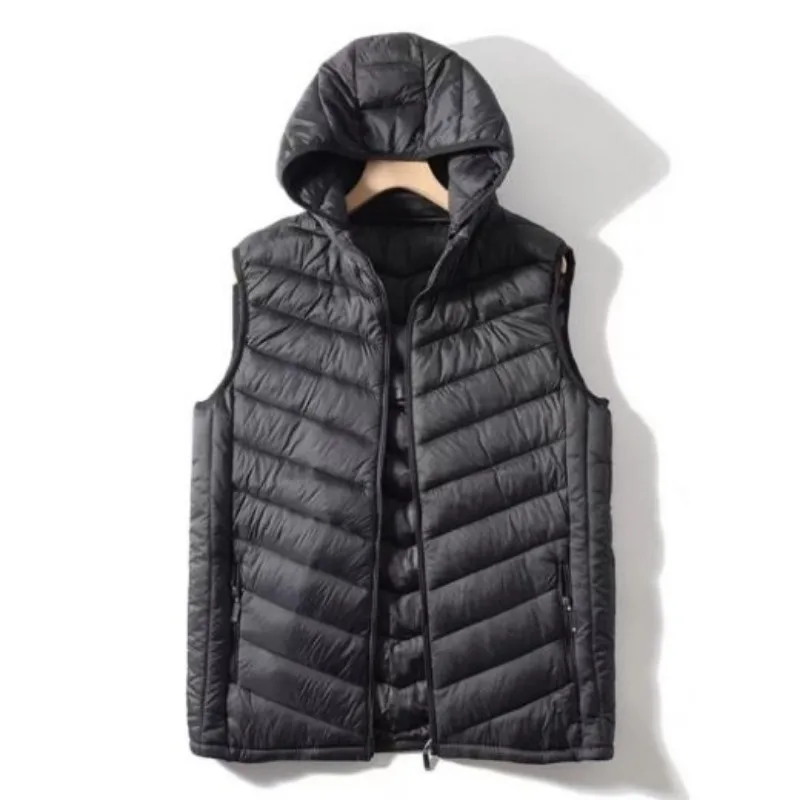Men's New Autumn and Winter Fashionable Jacket Loose and Lightweight Down Cotton Warm Vest with Hood and Waistcoat
Men's New Autumn and Winter Fashionable Jacket Loose and Lightweight Down Cotton Warm Vest with Hood and Waistcoat