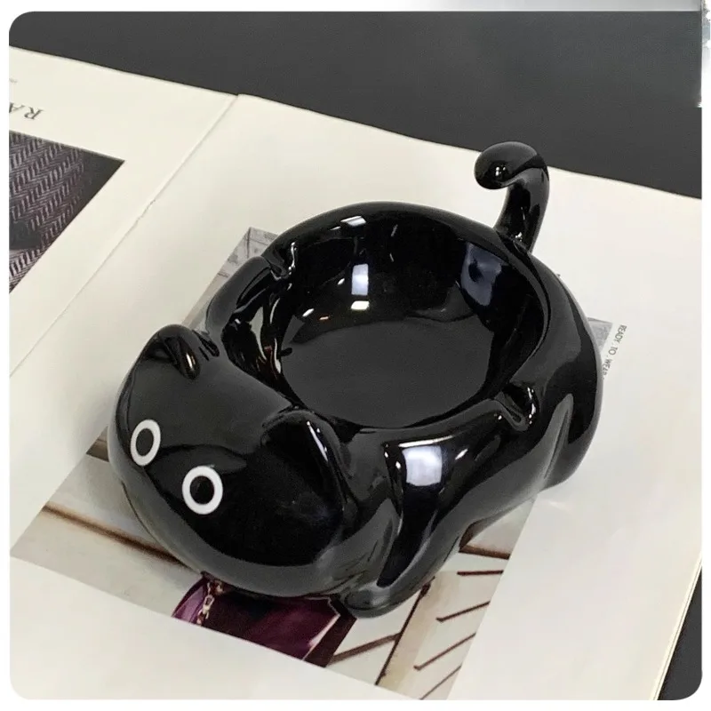 Siamese cat ashtray living room office desktop covered ceramic cute art ornament
Siamese cat ashtray living room office desktop covered ceramic cute art ornament