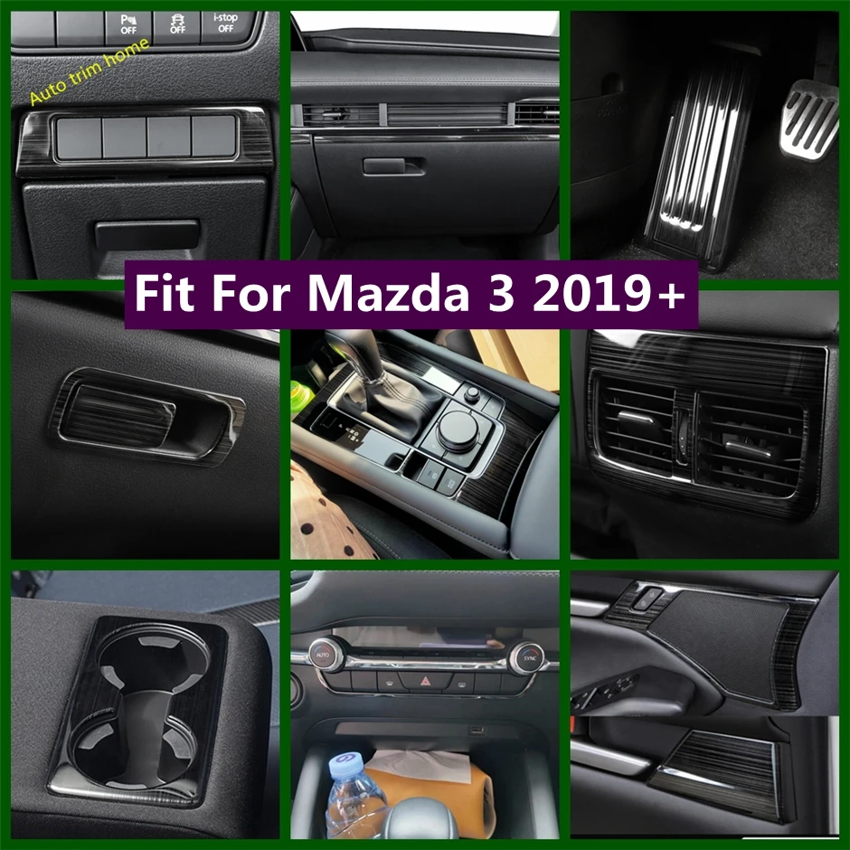 Water Cup Holder Footrest Pedal Air Conditioner Outlet AC Vent Gear Shift Panel Glove Box Cover Trim Fit For Mazda 3 2019 - 2023
Water Cup Holder Footrest Pedal Air Conditioner Outlet AC Vent Gear Shift Panel Glove Box Cover Trim Fit For Mazda 3 2019 - 2023