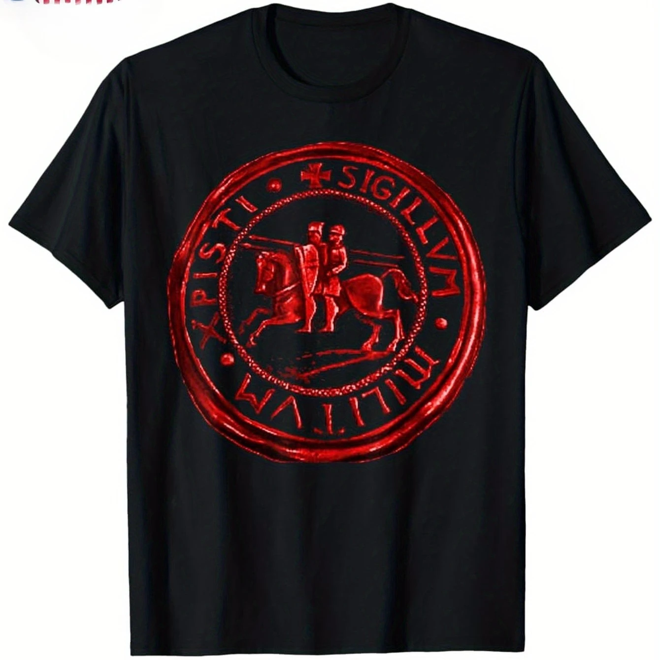 Soldiers of Christ Crusader Knights Templar Seal T-Shirt 100% Cotton O-Neck Short Sleeve Summer Casual Mens T-shirt Streetwear
Soldiers of Christ Crusader Knights Templar Seal T-Shirt 100% Cotton O-Neck Short Sleeve Summer Casual Mens T-shirt Streetwear