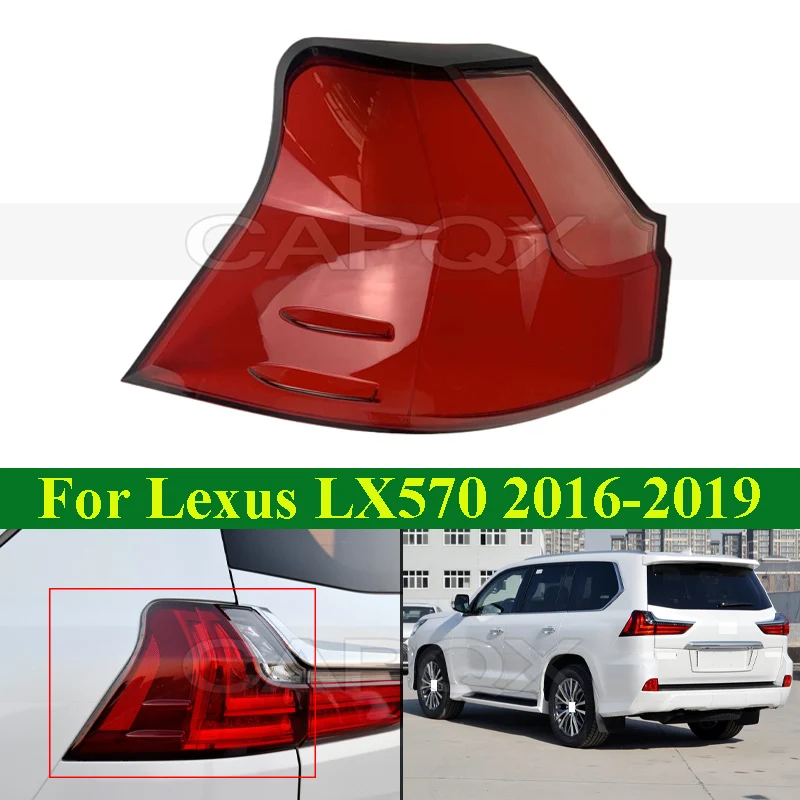 Задняя крышка заднего фонаря CAPQX, сменная Крышка для Lexus LX570 2016-2019, задняя крышка фонаря, крышка тормоза, задняя крышка
Задняя крышка заднего фонаря CAPQX, сменная Крышка для Lexus LX570 2016-2019, задняя крышка фонаря, крышка тормоза, задняя крышка