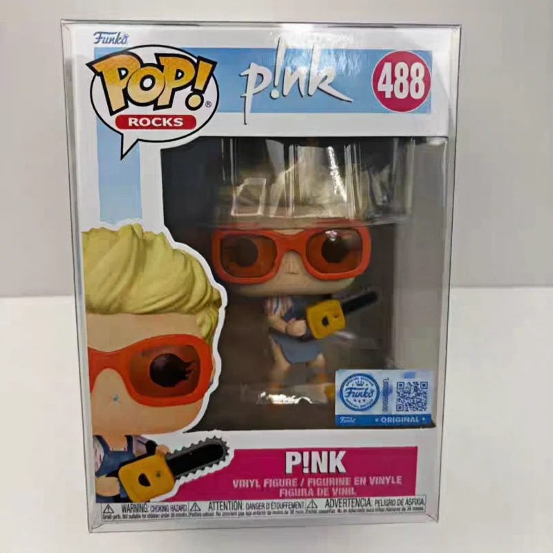 Оригинальная фигурка Funko POP американской певицы P!NK So What # Коллекционная модель виниловой фигурки 488, лимитированная серия, подарок для фанатов
Оригинальная фигурка Funko POP американской певицы P!NK So What # Коллекционная модель виниловой фигурки 488, лимитированная серия, подарок для фанатов
