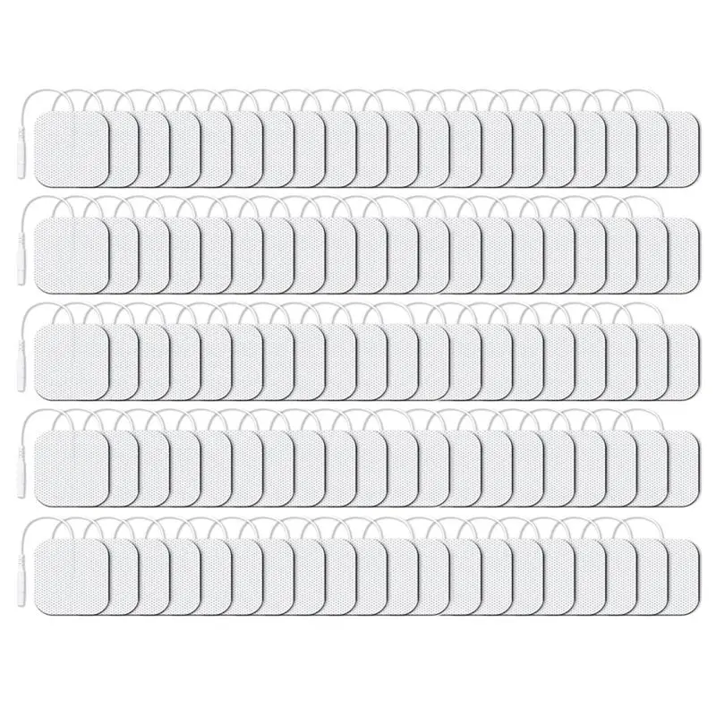 AT13 100 PCS Electrodes Pads White Non-Woven Fabric + Gel For Muscle Electrostimulator Body Massager
AT13 100 PCS Electrodes Pads White Non-Woven Fabric + Gel For Muscle Electrostimulator Body Massager