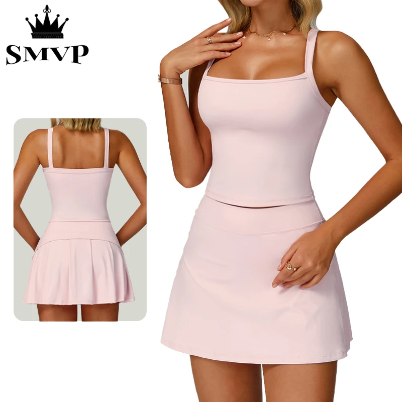 Smvp women's clothing nude self-cultivation yoga clothes, outdoor running fitness sports suits
Smvp women's clothing nude self-cultivation yoga clothes, outdoor running fitness sports suits