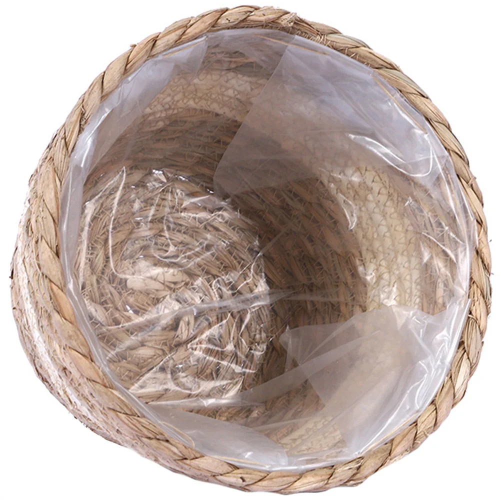 Flower Pot Basket Durable Plant Vase Woven Food Containers with Lids Home Supplies Straw Weaving
Flower Pot Basket Durable Plant Vase Woven Food Containers with Lids Home Supplies Straw Weaving