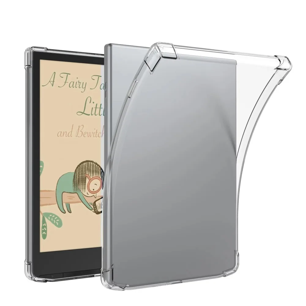 Transparent eReader Case Shockproof Back Cover for PocketBook 616/617/618/628/632/633/629/634/700/InkPad 4//InkPad Color 2/3
Transparent eReader Case Shockproof Back Cover for PocketBook 616/617/618/628/632/633/629/634/700/InkPad 4//InkPad Color 2/3