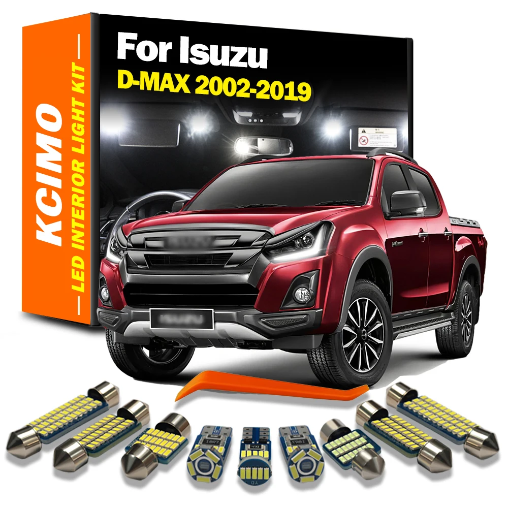 Kcimo 7Pcs Canbus LED Interior Dome Map Light Kit For Isuzu D-MAX D MAX Dmax I II 2002-2015 2016 2017 2018 2019 Car Led Bulbs
Kcimo 7Pcs Canbus LED Interior Dome Map Light Kit For Isuzu D-MAX D MAX Dmax I II 2002-2015 2016 2017 2018 2019 Car Led Bulbs