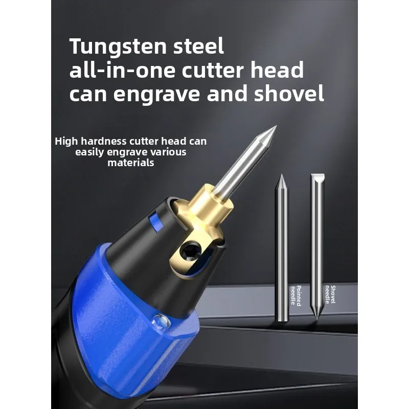 Small electric engraving pen, stainless steel metal marking machine, stone concrete test block engraving electric engraving pen
Small electric engraving pen, stainless steel metal marking machine, stone concrete test block engraving electric engraving pen