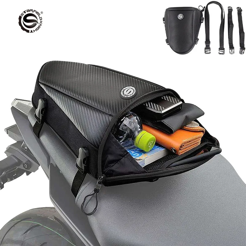 Multifunction Motorcycle Rear Seat Bag Waterproof Motorcycle Tail Bag Large Capacity Motocross Rider Shoulder Bag with Raincover
Multifunction Motorcycle Rear Seat Bag Waterproof Motorcycle Tail Bag Large Capacity Motocross Rider Shoulder Bag with Raincover