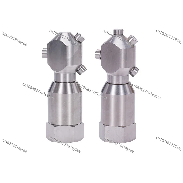 Container Rotating Washing Nozzle Stainless Steel 360 Degree Rotary Spray Ball Sanitary Female CIP Tank Cleaning Head 1/2" 3/4"
Container Rotating Washing Nozzle Stainless Steel 360 Degree Rotary Spray Ball Sanitary Female CIP Tank Cleaning Head 1/2" 3/4"