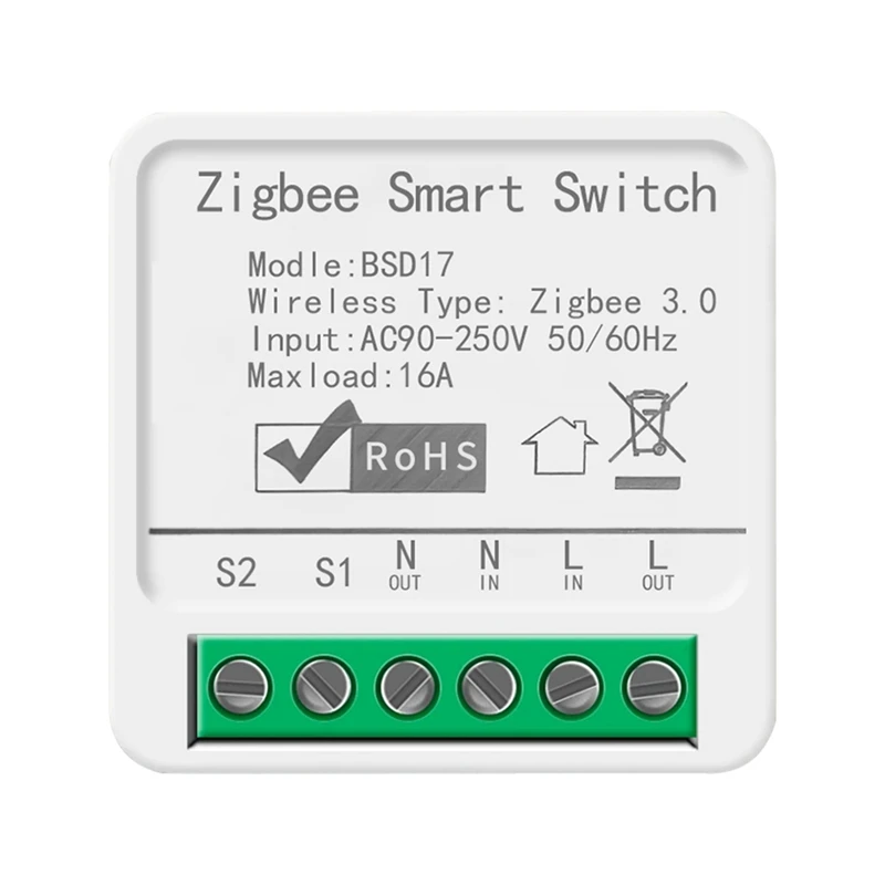 【ВАРЯЦИЯ】Tuya Tuya 16A Умный переключатель Zigbee Кассетный переключатель Приложение для мобильного телефона Дистанционное голосовое время Alexa
【ВАРЯЦИЯ】Tuya Tuya 16A Умный переключатель Zigbee Кассетный переключатель Приложение для мобильного телефона Дистанционное голосовое время Alexa