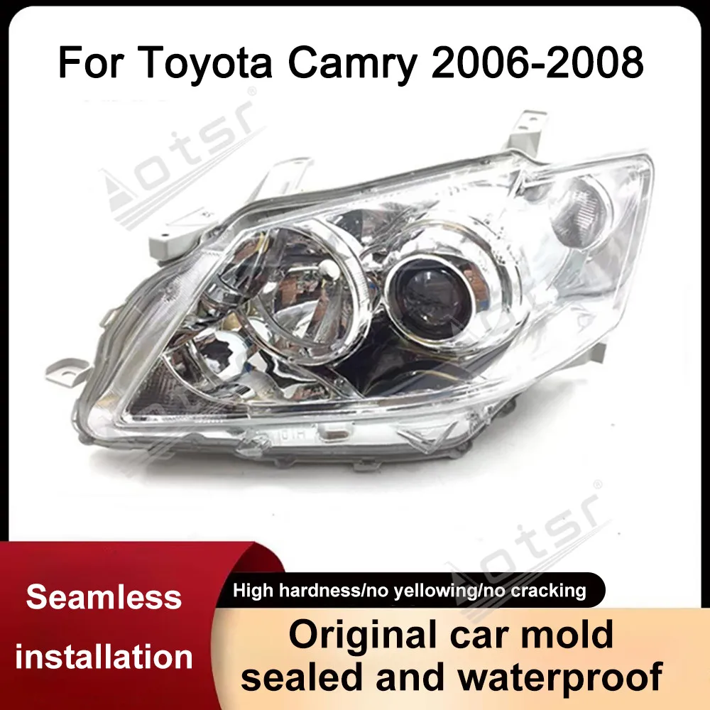 For Toyota Camry 2006-2008 The headlamp assembly is equipped with a xenon semi-assembly Car Accessories Modification parts
For Toyota Camry 2006-2008 The headlamp assembly is equipped with a xenon semi-assembly Car Accessories Modification parts