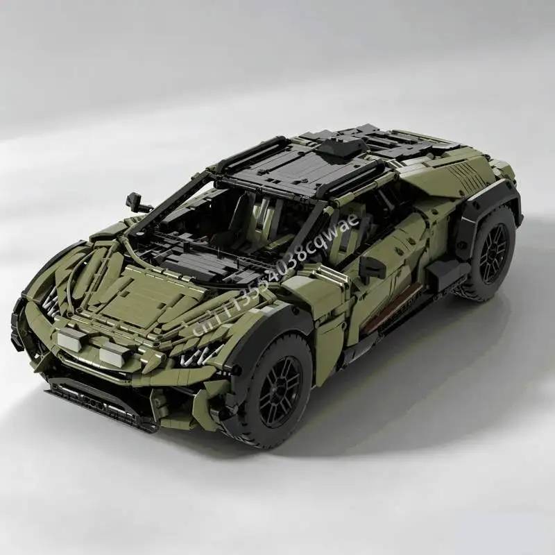 NEW 2568Parts Moc Off Road Super Sports Car Model Custom Puzzle Diy Assembly Building Blocks Toy Popular Gift Collection Display
NEW 2568Parts Moc Off Road Super Sports Car Model Custom Puzzle Diy Assembly Building Blocks Toy Popular Gift Collection Display
