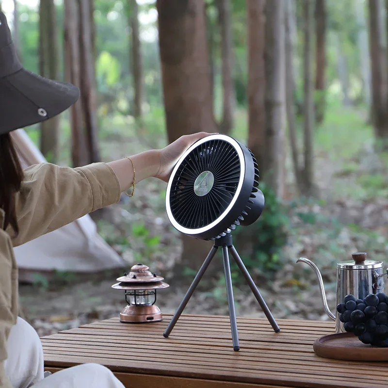 Outdoor Desktop USB Fan Power Bank Supply for Camping Portable Fan with Built-in Battery Energy Saving And Long End
Outdoor Desktop USB Fan Power Bank Supply for Camping Portable Fan with Built-in Battery Energy Saving And Long End