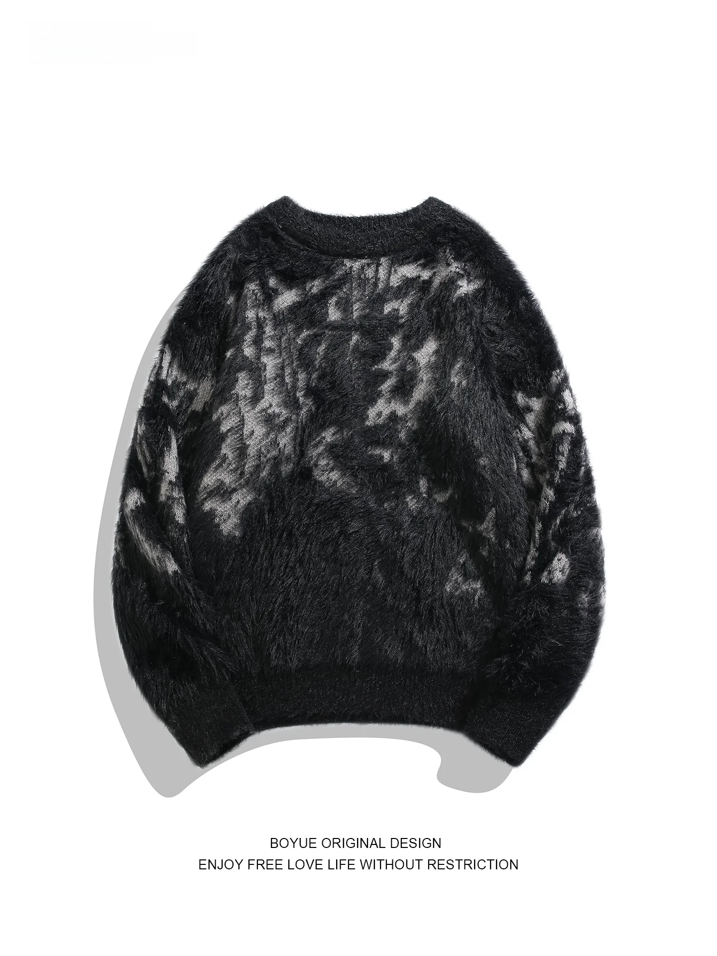 Boyue Autumn Winter Thiened Street Sle Couple Knitted Sweater Mink Velvet Dyed round Ne Long Sve Casual Warm Top
Boyue Autumn Winter Thiened Street Sle Couple Knitted Sweater Mink Velvet Dyed round Ne Long Sve Casual Warm Top