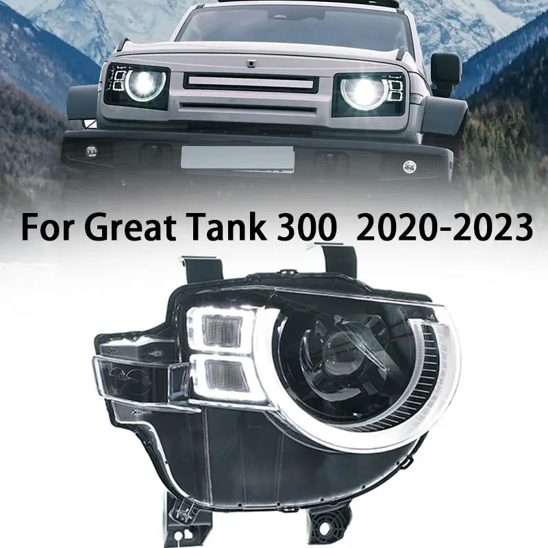 Автомобильное освещение для Great Wall WEY Tank 300 светодиодные фары в сборе 2021-2023 аксессуары модифицированные светодиодные дневные ходовые огни
Автомобильное освещение для Great Wall WEY Tank 300 светодиодные фары в сборе 2021-2023 аксессуары модифицированные светодиодные дневные ходовые огни