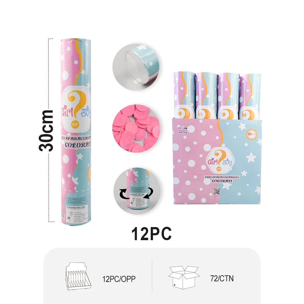 30CM, (pink, blue) round fireworks, 15g round paper. A pack of 12 pieces is suitable for birthday parties, grand events, wedding
30CM, (pink, blue) round fireworks, 15g round paper. A pack of 12 pieces is suitable for birthday parties, grand events, wedding