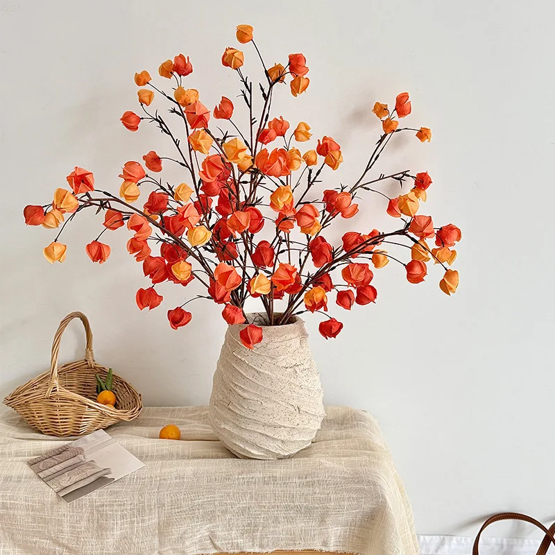 Bendable Artificial Physalis Fruits, Fake Floral Accessories for New Year Bucket Floral Arrangement Home Decor
Bendable Artificial Physalis Fruits, Fake Floral Accessories for New Year Bucket Floral Arrangement Home Decor
