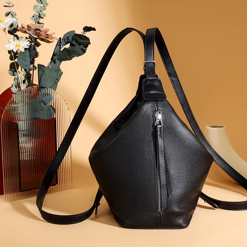 Retro Cowhide Multifunction Female Backpacks High Quality Genuine Leather Women Shoulder Crossbody Bags Ladies Handbags Tote Sac
Retro Cowhide Multifunction Female Backpacks High Quality Genuine Leather Women Shoulder Crossbody Bags Ladies Handbags Tote Sac