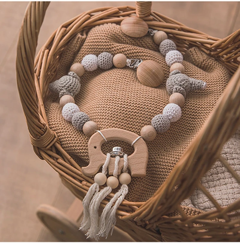 Baby Cart Chain Cartoon Elephant Pendant Crochet Beads Crib Mobile Stroller Rattle Wooden Toys Baby Gym TeethingToy Gift
Baby Cart Chain Cartoon Elephant Pendant Crochet Beads Crib Mobile Stroller Rattle Wooden Toys Baby Gym TeethingToy Gift