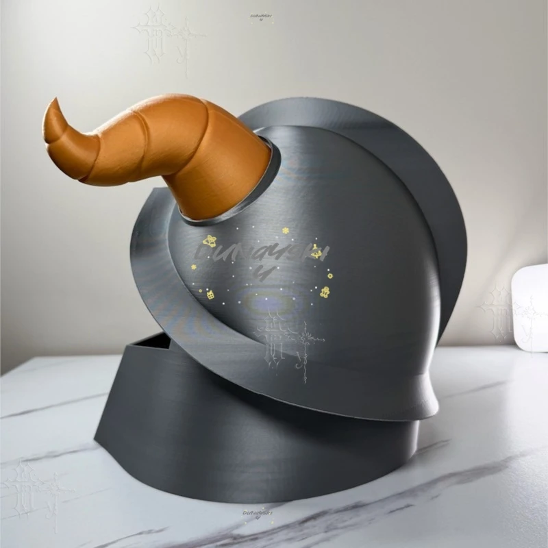 Curved Ram Horn Dwarf Warrior Helmet Dungeon Meshi Senshi Cosplay Headwear Costume Prop For Convention Party
Curved Ram Horn Dwarf Warrior Helmet Dungeon Meshi Senshi Cosplay Headwear Costume Prop For Convention Party