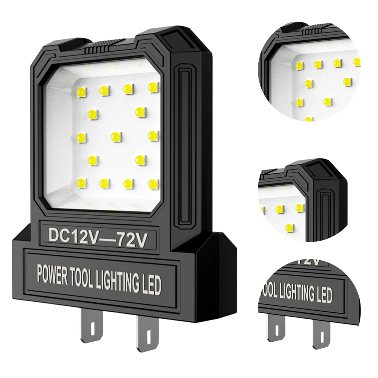 12V-72V LED Mini Pocket Work Light 550LM No Battery Super Bright Spotlight Outdoor Lighting Floodlight Power Tool Accessories
12V-72V LED Mini Pocket Work Light 550LM No Battery Super Bright Spotlight Outdoor Lighting Floodlight Power Tool Accessories