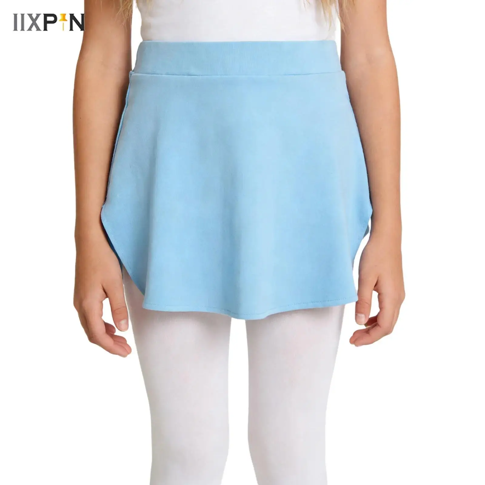 Kids Girls Ballet Dance Skirt Sides Slit Solid Color Elastic Waistband Skirt for Ballet Lyrical Dance Warm Up Practice Training
Kids Girls Ballet Dance Skirt Sides Slit Solid Color Elastic Waistband Skirt for Ballet Lyrical Dance Warm Up Practice Training