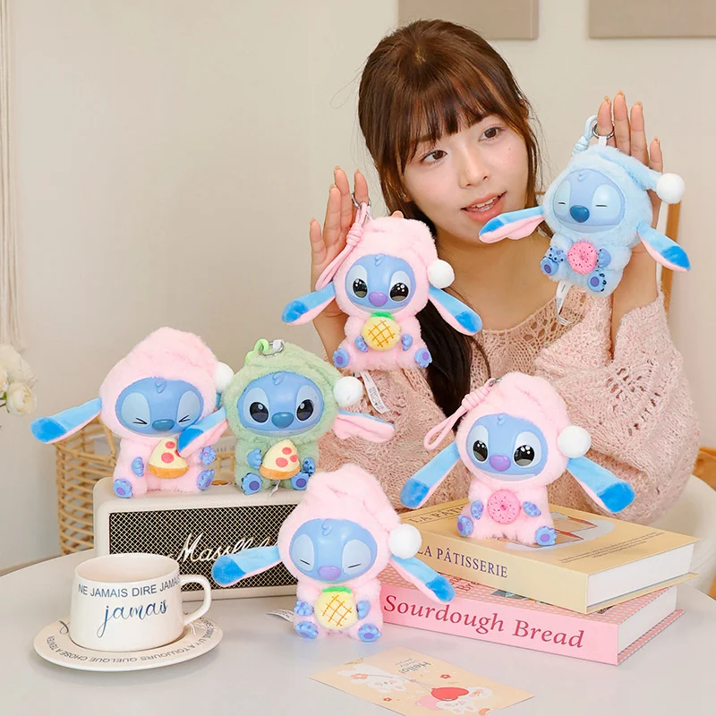 15cm Food Series Stitch Plush Toy Kawaii Cartoon Anime Pendant Bag Decoration Keychain Kids Birthday Xmas Gifts
15cm Food Series Stitch Plush Toy Kawaii Cartoon Anime Pendant Bag Decoration Keychain Kids Birthday Xmas Gifts