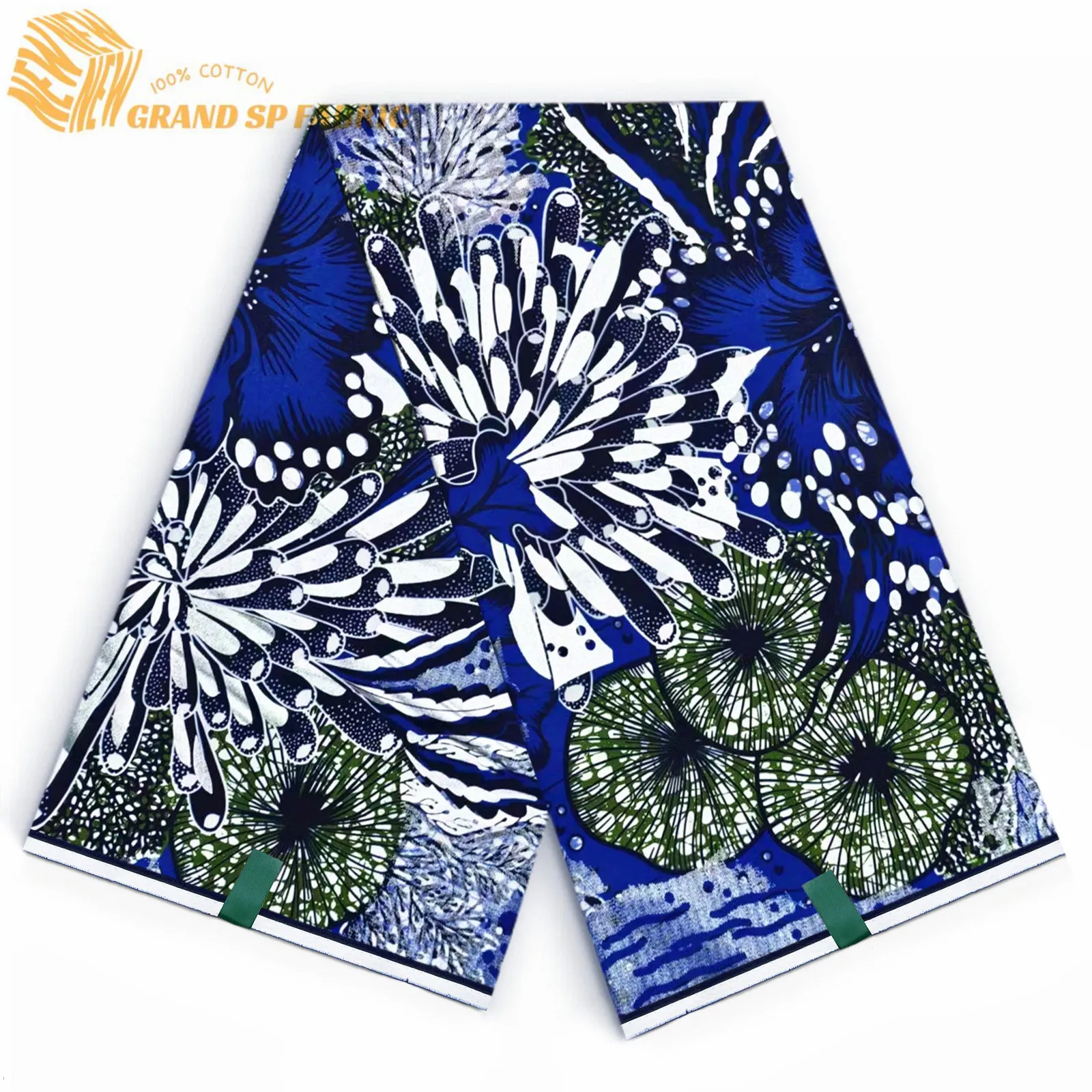 Grand Super ткань, 100% хлопок, африканская восковая ткань, высококачественная восковая ткань с принтом Анкара для шитья, 6 ярдов, женская ткань VY1216
Grand Super ткань, 100% хлопок, африканская восковая ткань, высококачественная восковая ткань с принтом Анкара для шитья, 6 ярдов, женская ткань VY1216