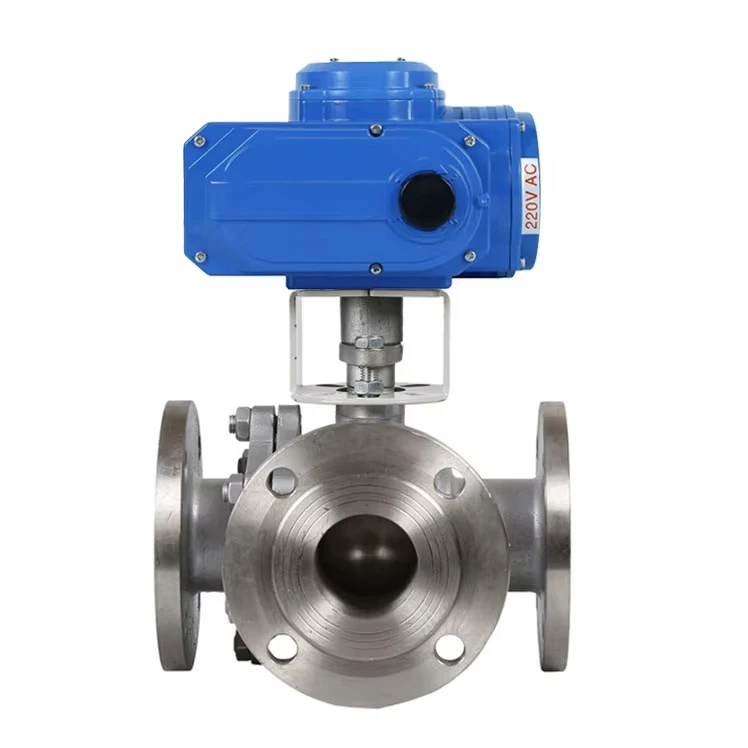 DN80 3 Inch 3 Way Water Valve L Port DC 12V 24V Flange Type Electric Actuator CF8M Stainless Steel Motorized Ball Valve
DN80 3 Inch 3 Way Water Valve L Port DC 12V 24V Flange Type Electric Actuator CF8M Stainless Steel Motorized Ball Valve